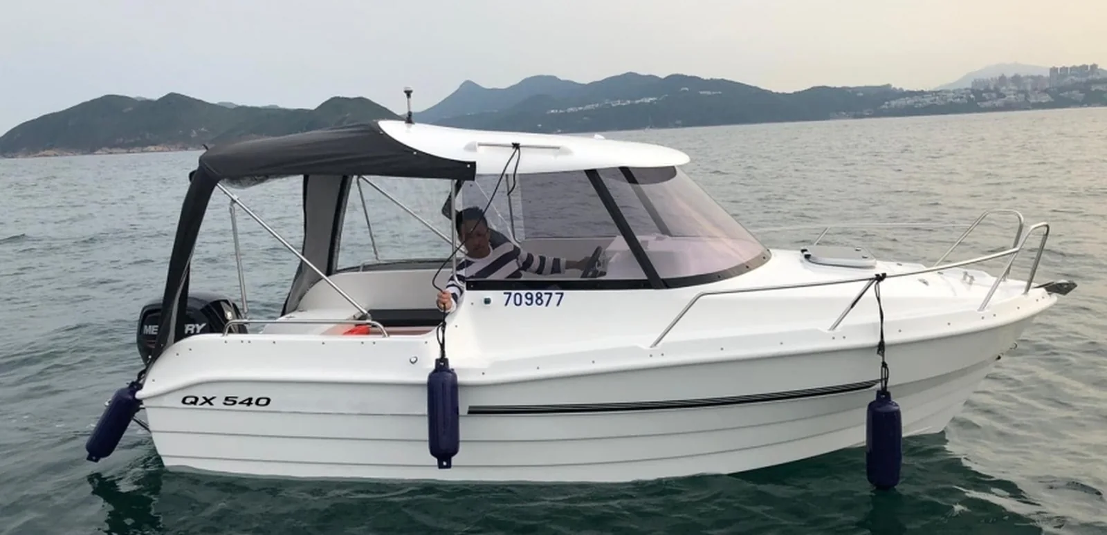 QX 540 Pilothouse — beschutting