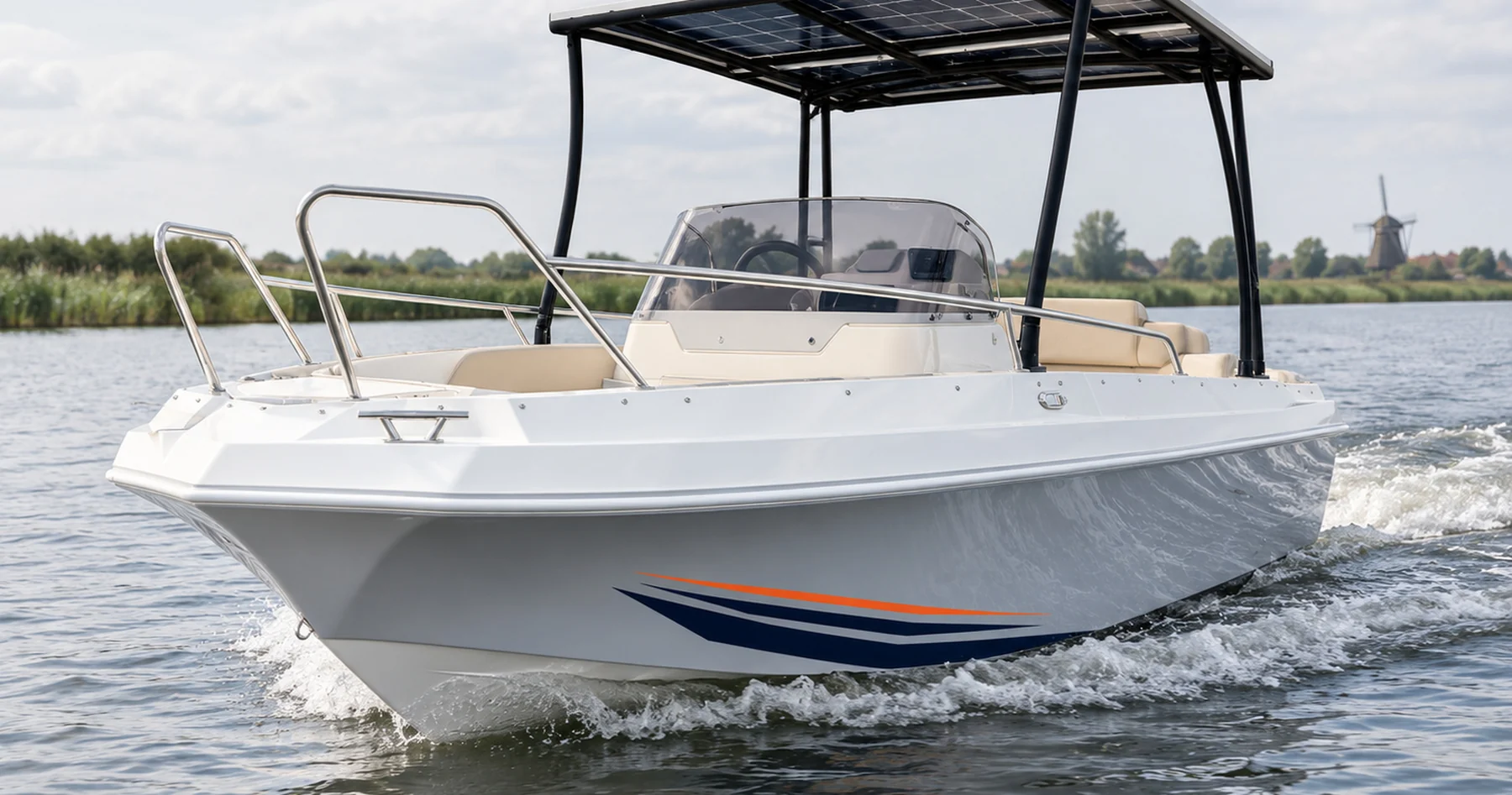 QX 562 Console op het water